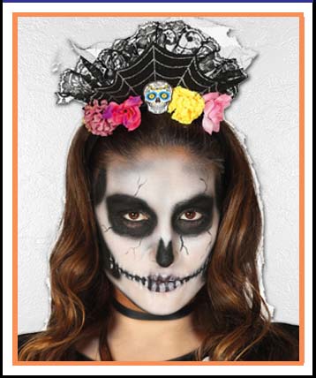 Diademas y tocados para halloween